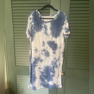 Sonnet James Scout tie dye t-shirt dress